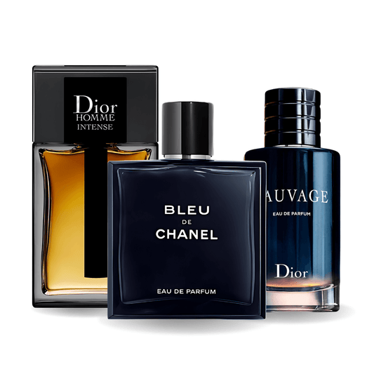Sauvage Dior, Bleu de Chanel и Dior Homme Intense
