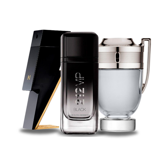 BAD BOY, 212 VIP BLACK и Paco Rabanne INVICTUS
